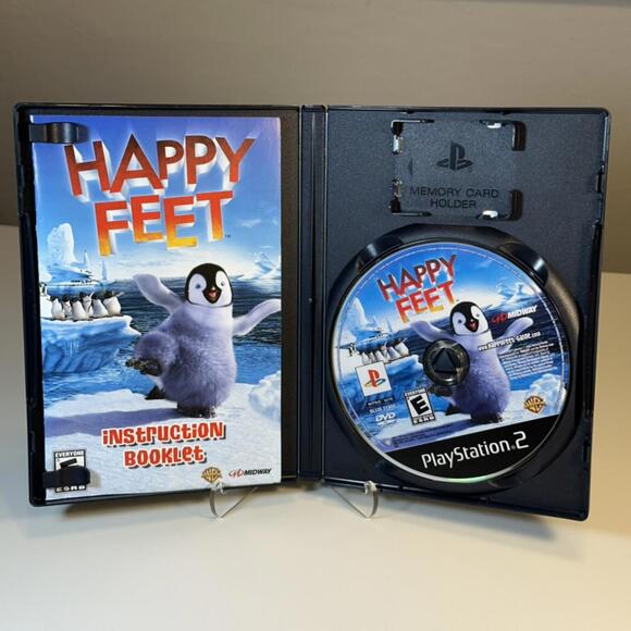 PlayStation 2 Video Games Bundle - Happy Feet, Guitar Hero, Monopoly Party - Picture 9 of 9